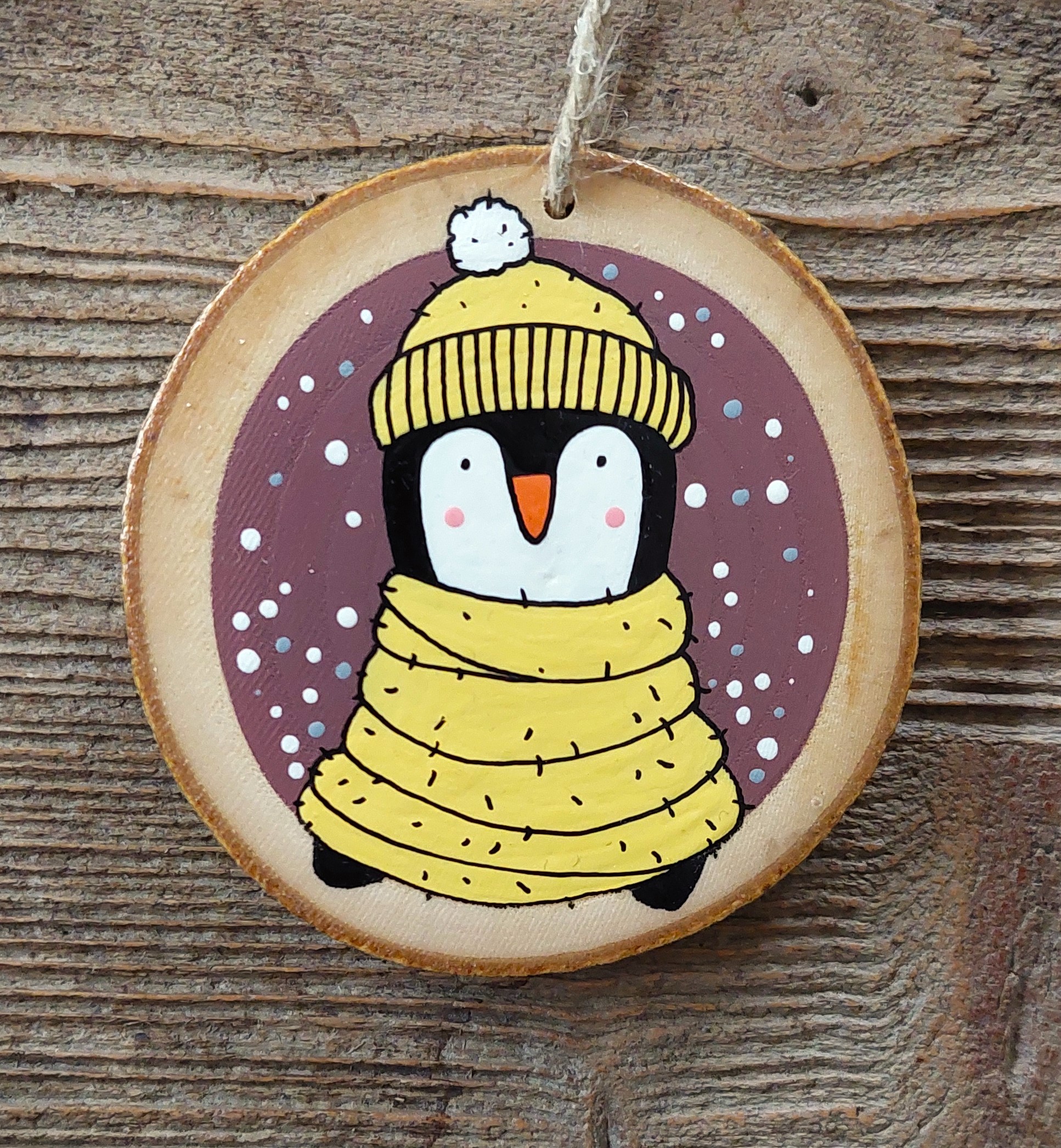 Auch ein Pinguin mag's kuschelig